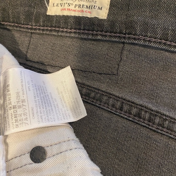 Men’s Levi’s Jeans, gray/black, 32 - Picture 5 of 8